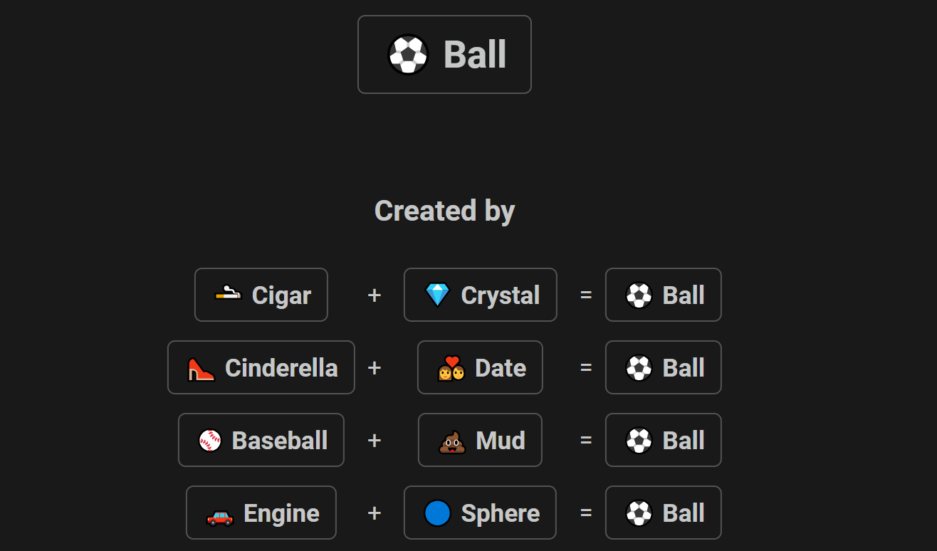 How to make Ball in Infinite Craft