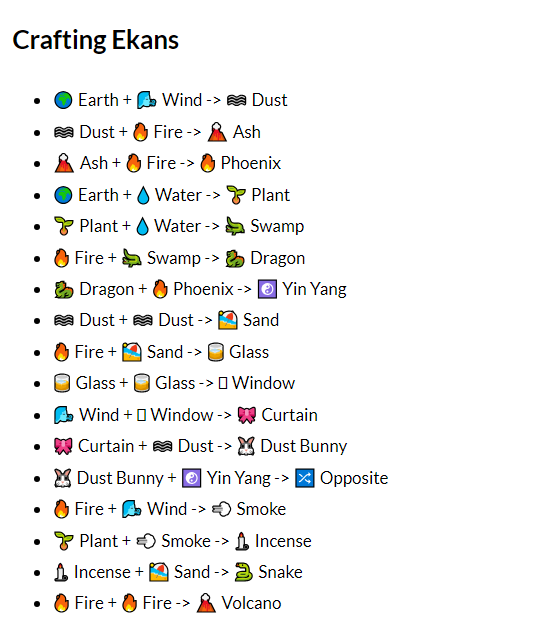 How to Make Ekans in Infinite Craft