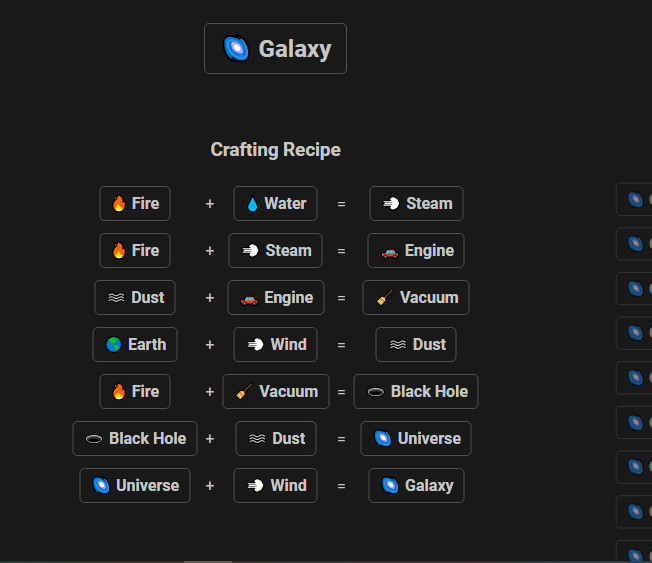 How to make Galaxy in Infinite Craft