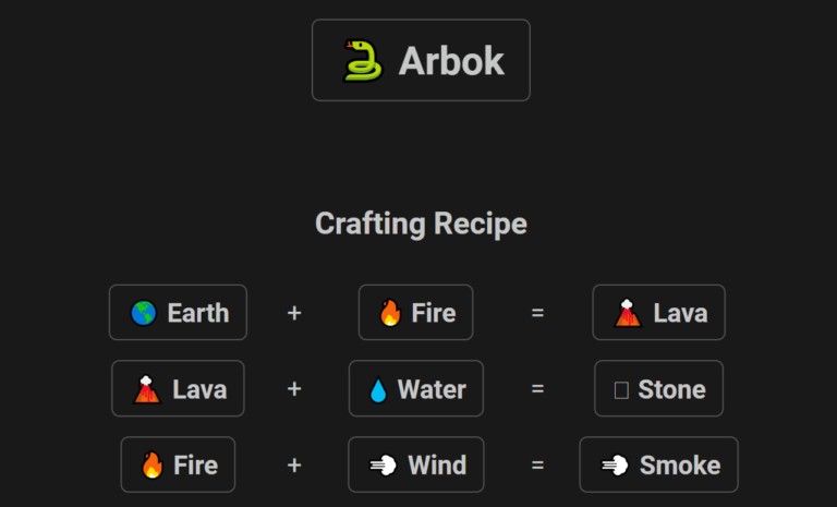 How to Make Arbok in Infinite Craft