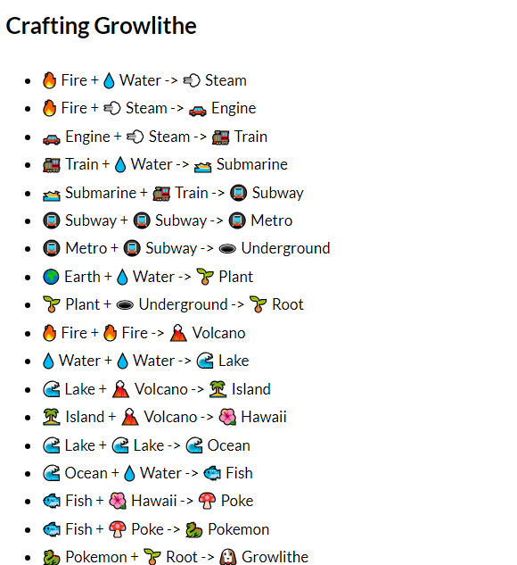 How to Make Growlithe in Infinite Craft