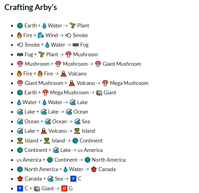 How to make Arby’s in Infinite Craft