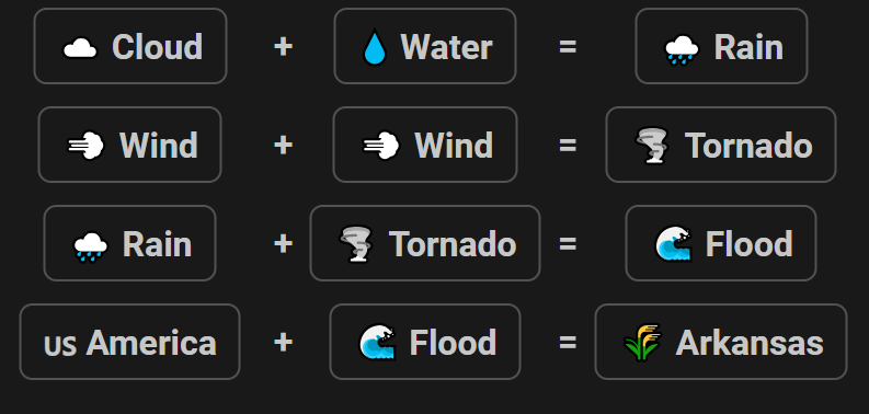 How to Make Arkansas in Infinite Craft