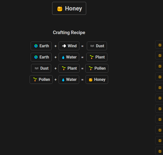 How to make Honey in Infinite Craft