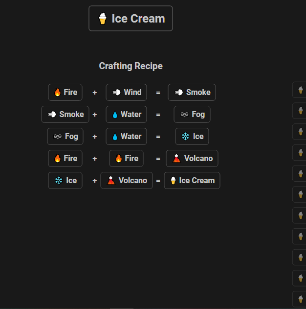 How to make Ice Cream in Infinite Craft