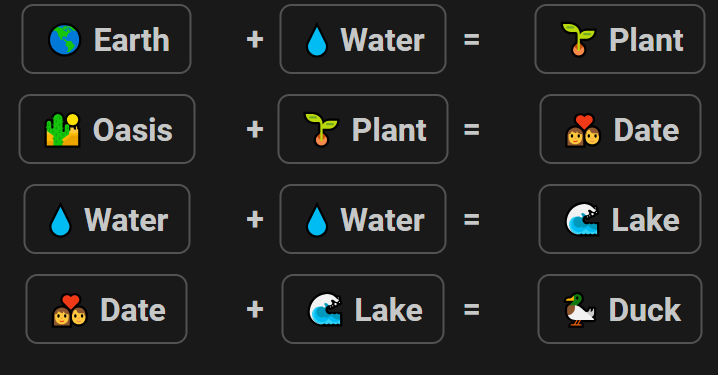 How to make Duck in Infinite Craft