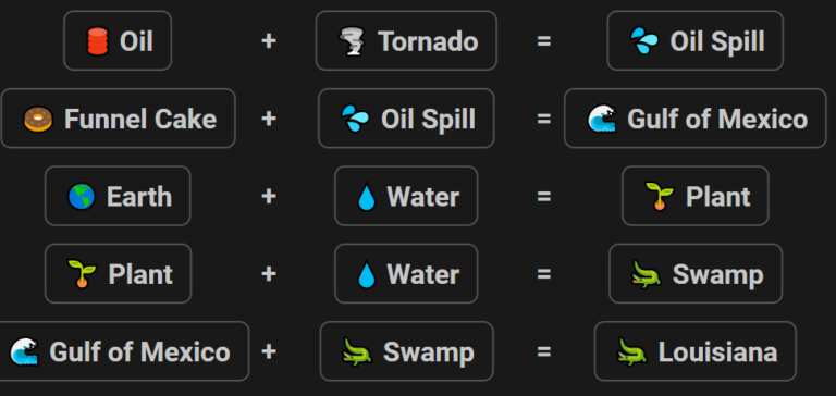 How to Make Louisiana in Infinite Craft